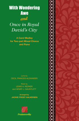 Book cover for With Wondering Awe and Once in Royal David's City