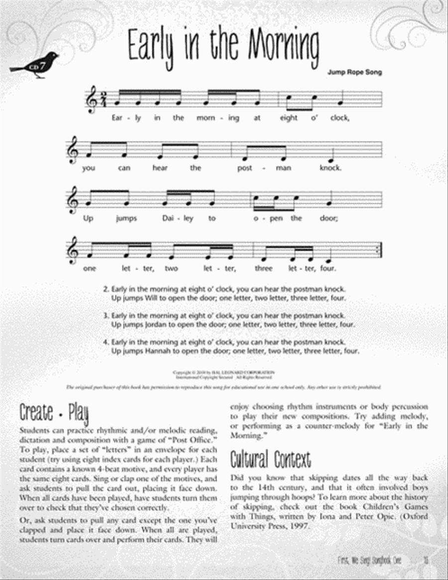 First, We Sing! Songbook One Choir scores gallery preview page 7
