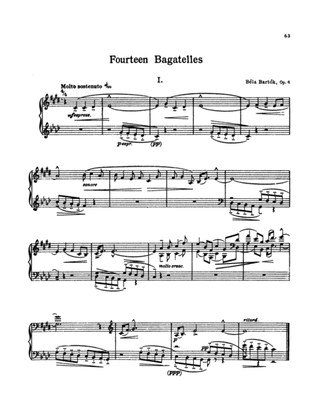 Book cover for Bartók: Album for Piano