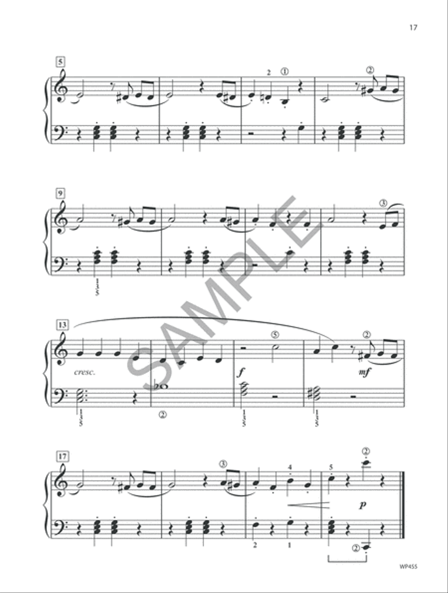 Bastien New Traditions - Level 2B Piano Method scores gallery preview page 6