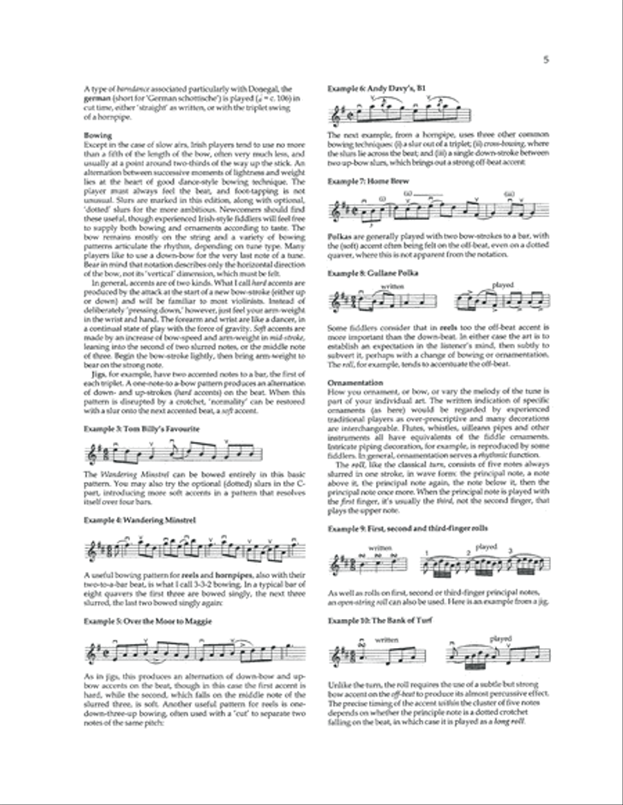 Irish Fiddle Solos Violin scores gallery preview page 6