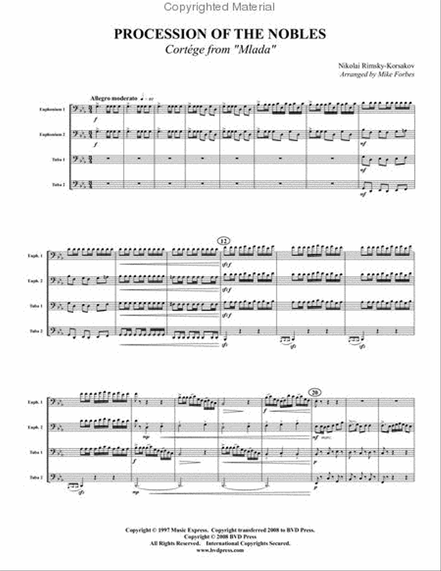 Procession of the Nobles EETT scores gallery preview page 2