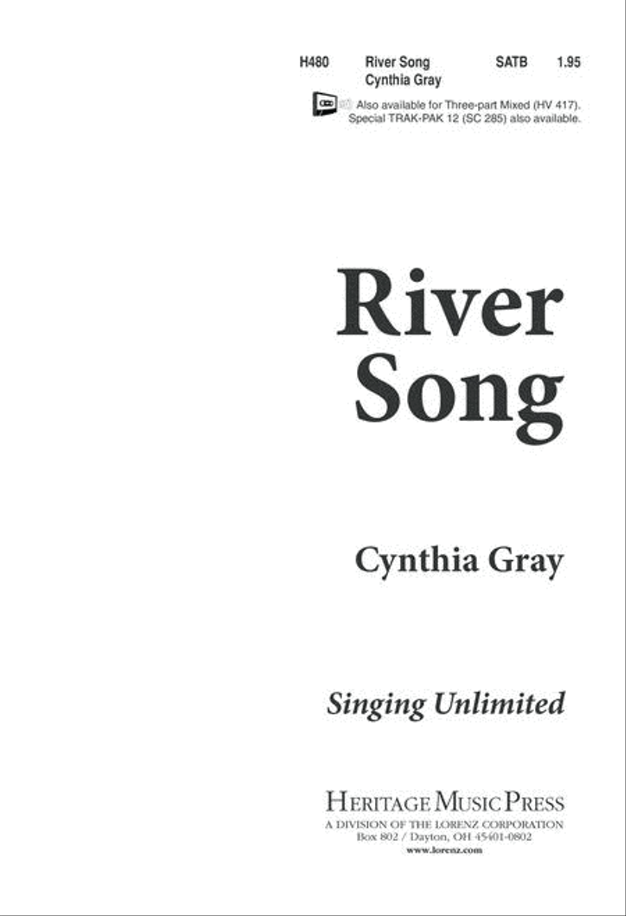 River Song River Song 4-Part scores gallery preview page 1