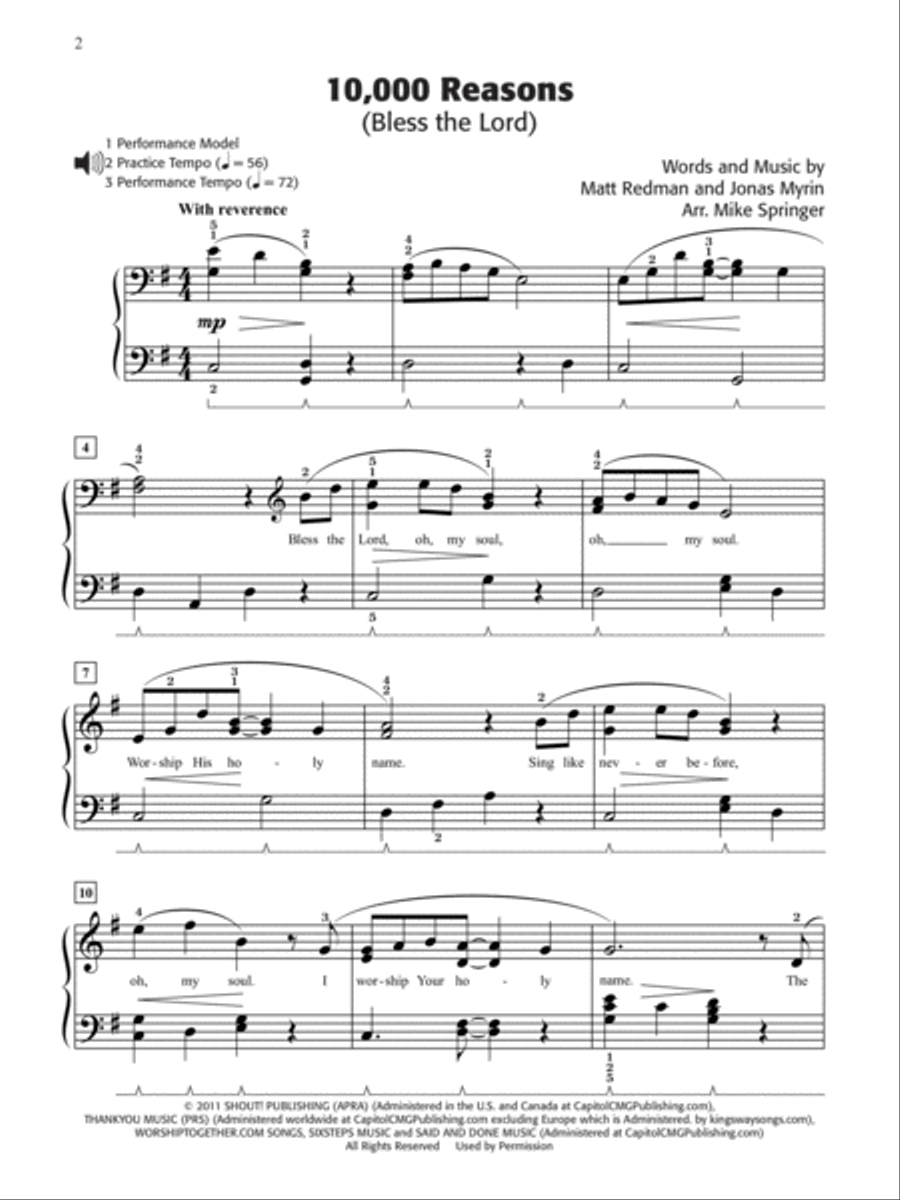 Not Just Another Praise Book 1-3 (Value Pack) Piano Solo scores gallery preview page 2
