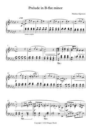 Prelude in B-flat minor
