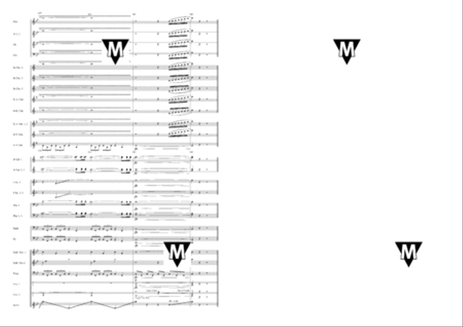 The Count of Monte Cristo Concert Band scores gallery preview page 27