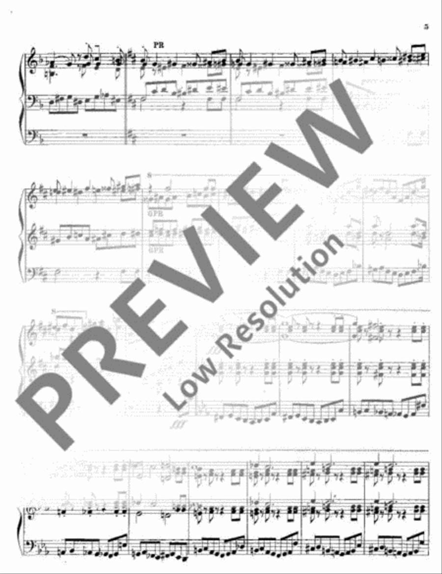 Symphonie gothique Organ scores gallery preview page 6