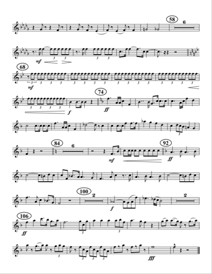 Ceremonial Music for Brass Quintet Brass Quintet scores gallery preview page 3