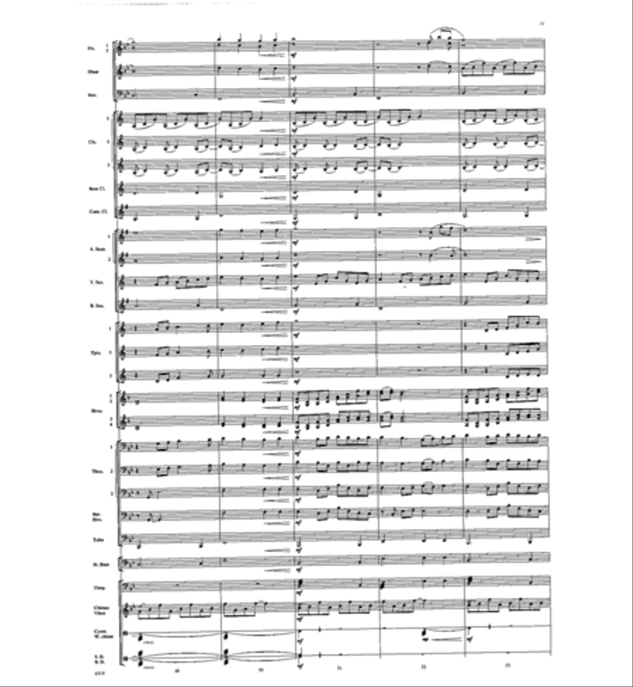 Pastorale Pastorale Concert Band scores gallery preview page 12