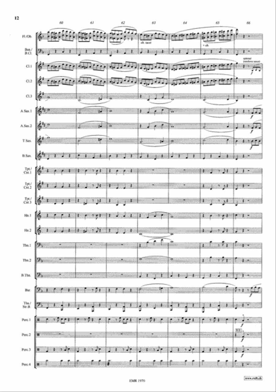Latin Voyage Latin Voyage Concert Band scores gallery preview page 13