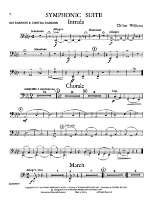 Symphonic Suite: 2nd Bassoon