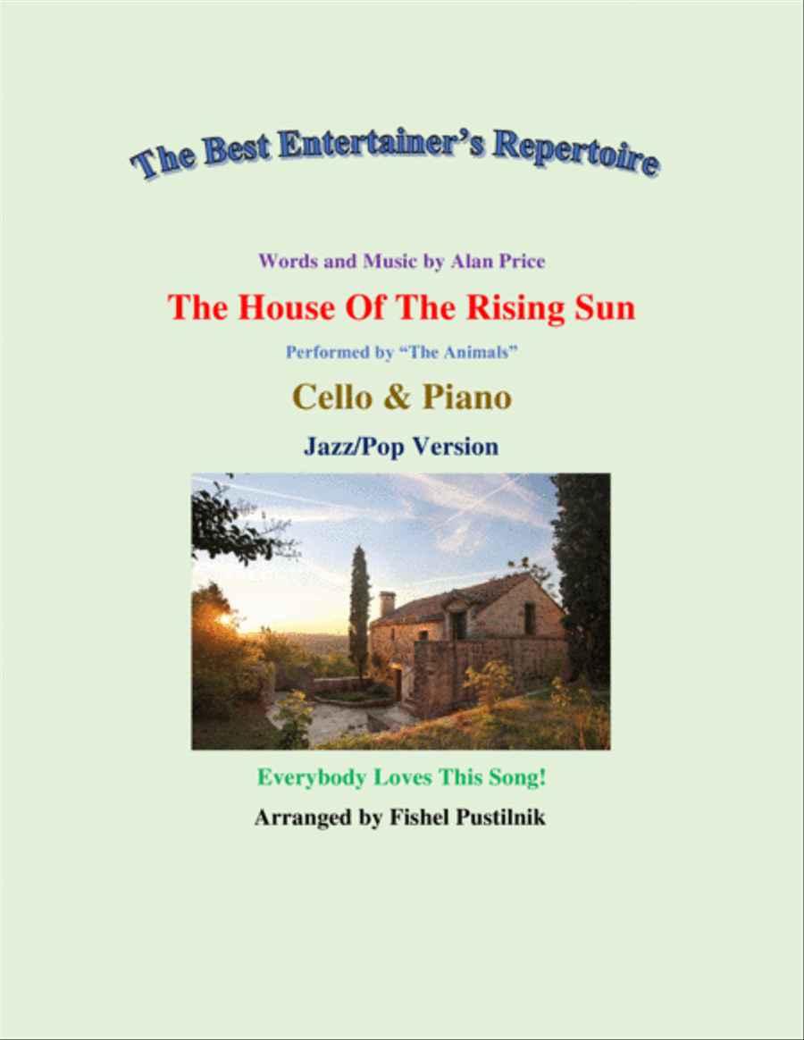 The House Of The Rising Sun Piano scores gallery preview page 1