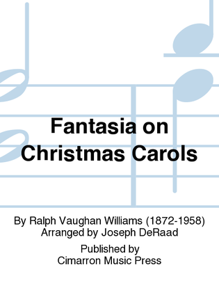 Book cover for Fantasia on Christmas Carols