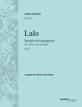 Symphonie espagnole op. 21 (Piano Reduction)
