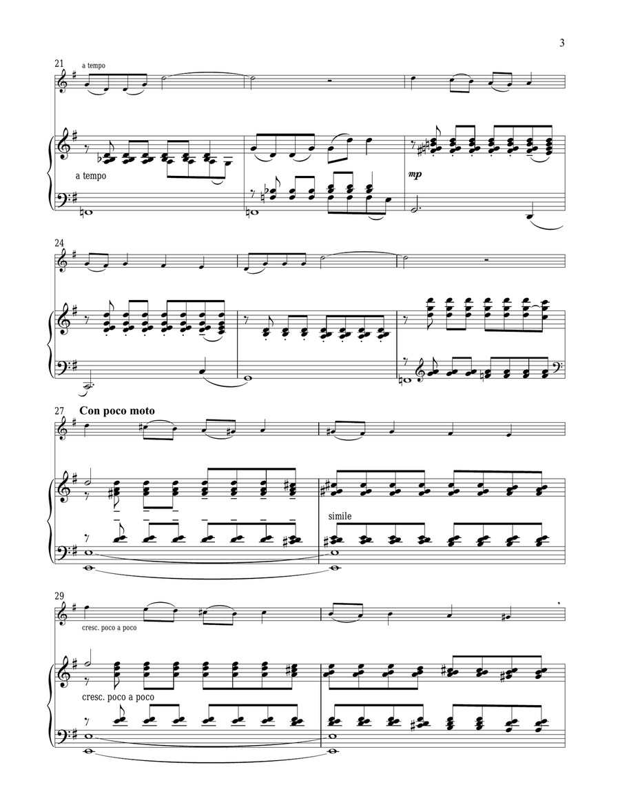 Green Finch And Linnet Bird (from Sweeney Todd) Flute Solo scores gallery preview page 3