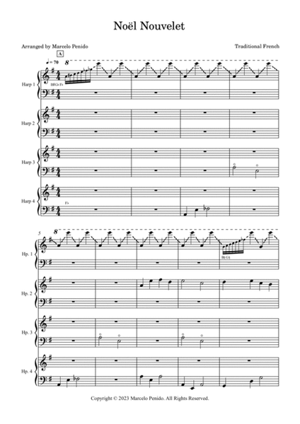 Noël Nouvelet - Harp Ensemble image number null
