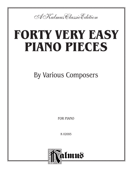 Forty Easy Piano Pieces
