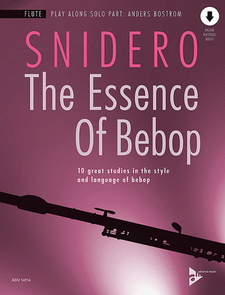 Book cover for The Essence of Bebop Flute