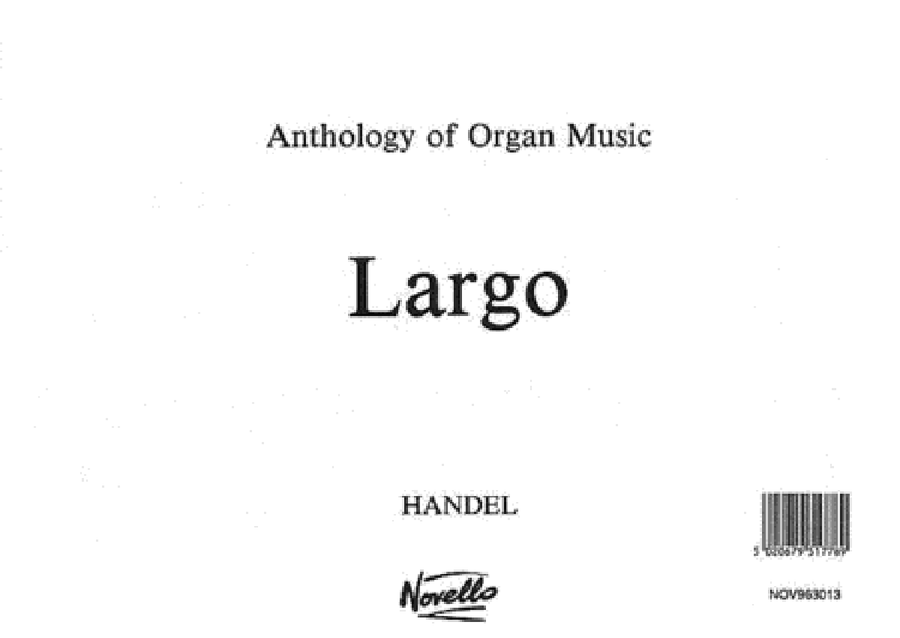 G.F. Handel: Largo (Organ) Organ scores gallery preview page 1