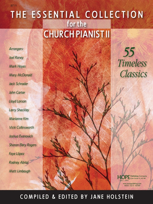 Book cover for Essential Collection Church Pianist, Vol. 2