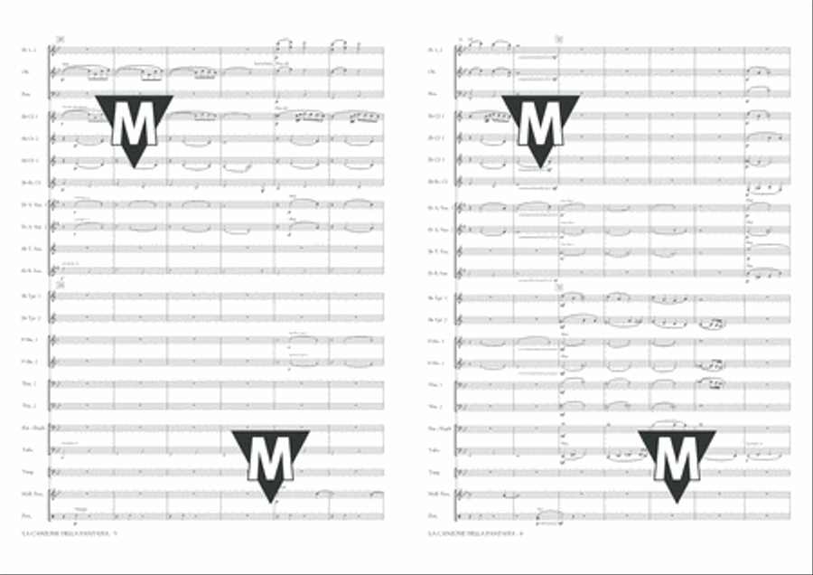 La Canzone della Fantasia Choir scores gallery preview page 4