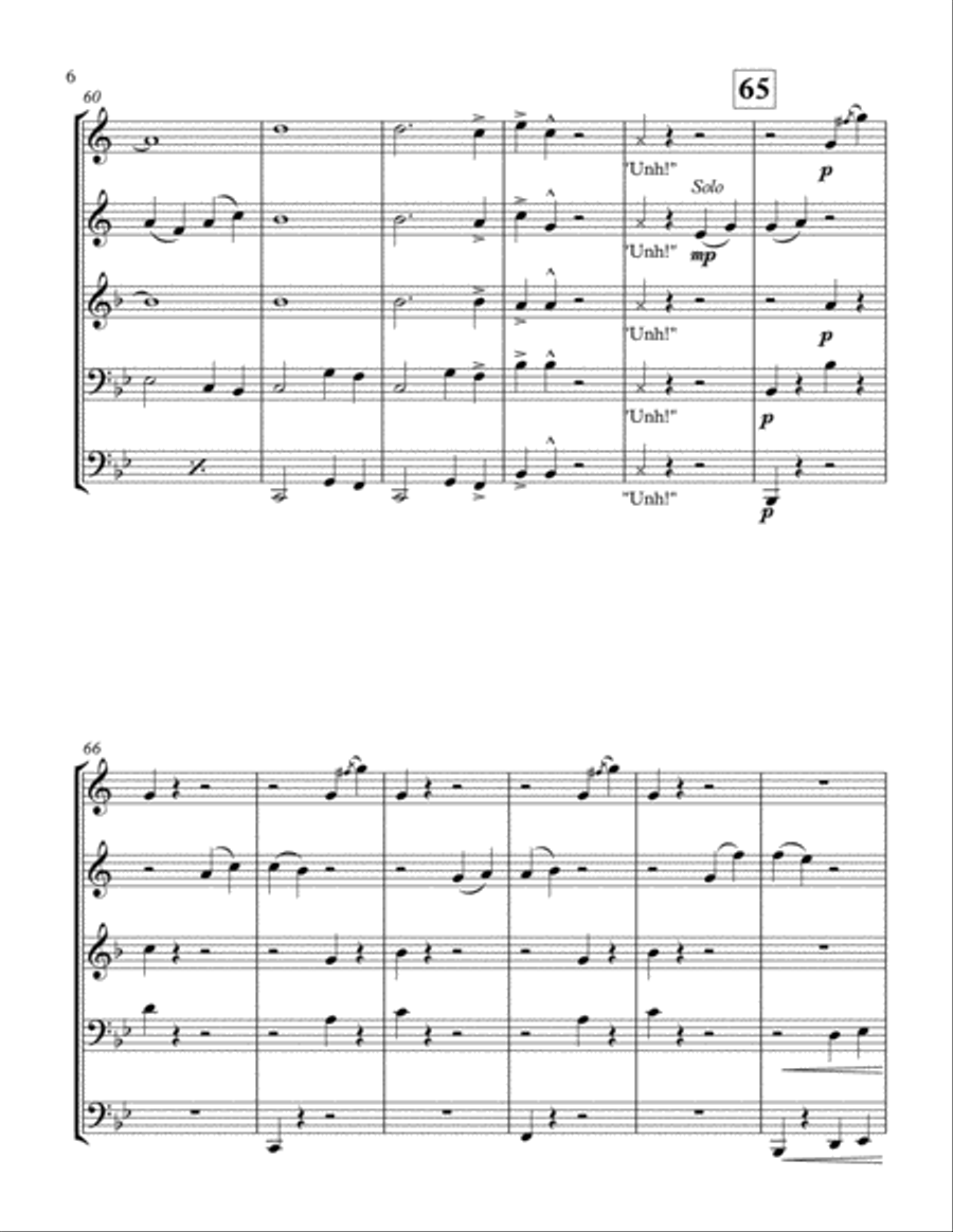Instant Concert Instant Concert Brass Ensemble scores gallery preview page 6