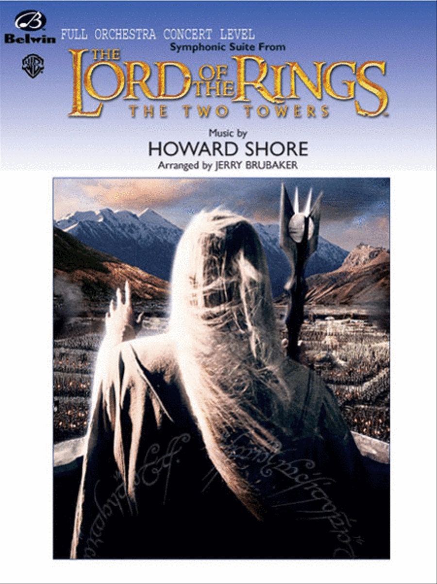 The Lord of the Rings: The Two Towers, Symphonic Suite from Full Orchestra scores gallery preview page 1