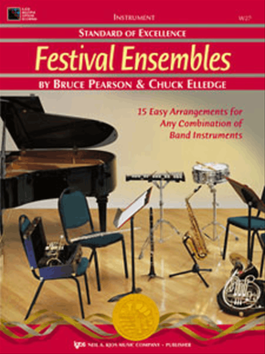 Standard of Excellence: Festival Ensembles-Electric Bass Concert Band Methods scores gallery preview page 1