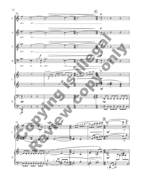 American Triptych: III. Mariner's Carol (Piano/Choral Score) image number null
