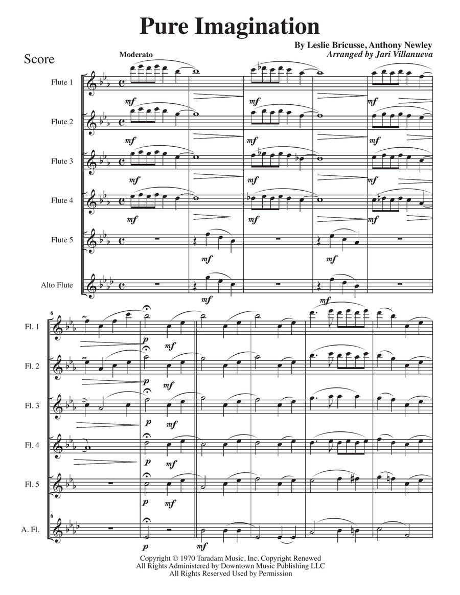 Pure Imagination Woodwind Ensemble scores gallery preview page 2
