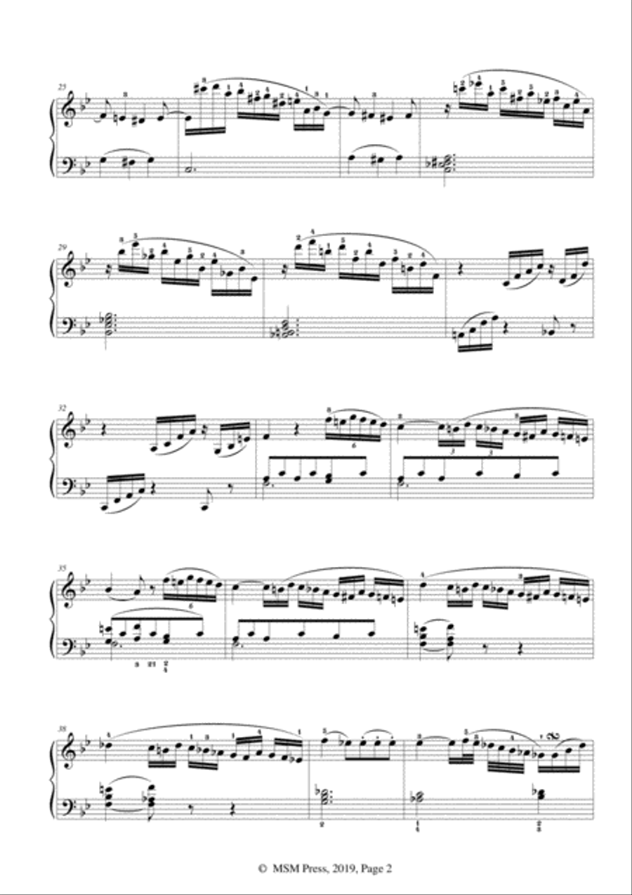 Mozart-Piano Sonata No.15 in F Major,K.533(&K.494),No.2 Piano Solo scores gallery preview page 4