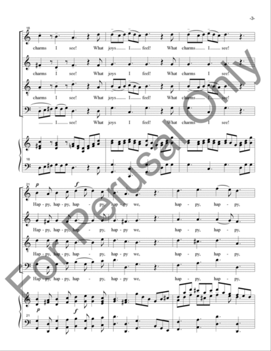 Opera Choruses, Set 1 Opera Choruses, Set 1 4-Part scores gallery preview page 4