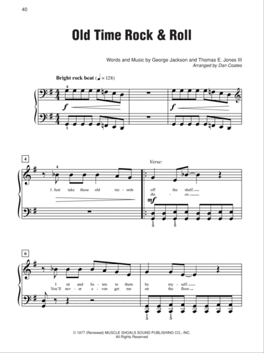 Simply Rock 70s Simply Rock 70s Easy Piano scores gallery preview page 3