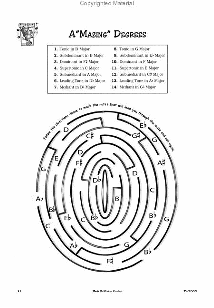 Theory Gymnastics: Con Brio (Level D) Piano Method scores gallery preview page 3