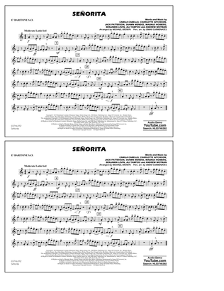 Se&#241;orita (arr. Carmenates and Brown) - Eb Baritone Sax