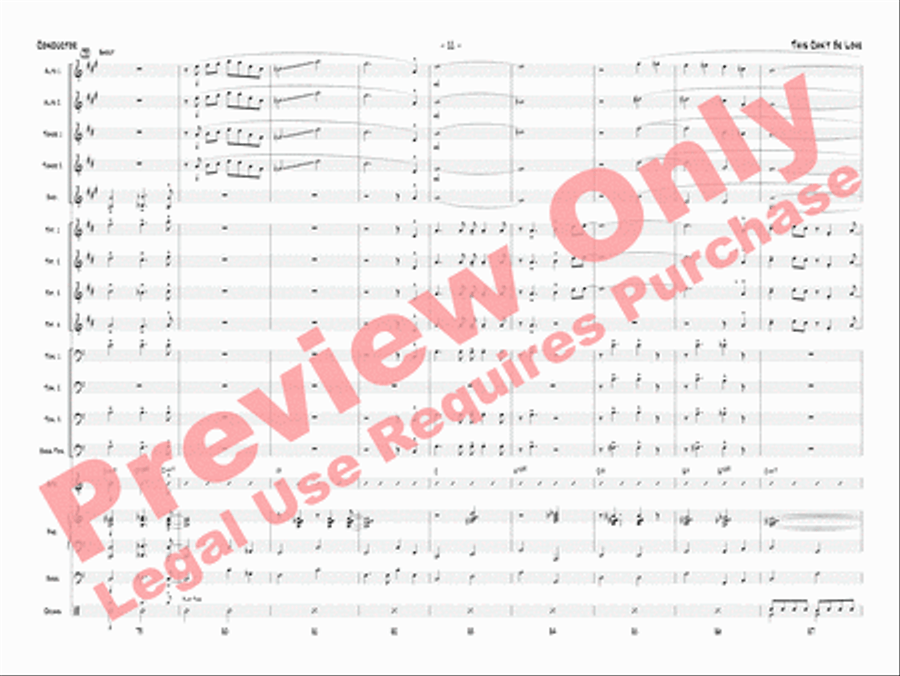 This Can't Be Love Jazz Ensemble scores gallery preview page 14