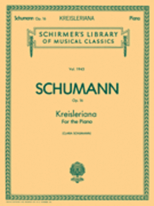 Book cover for Kreisleriana, Op. 16