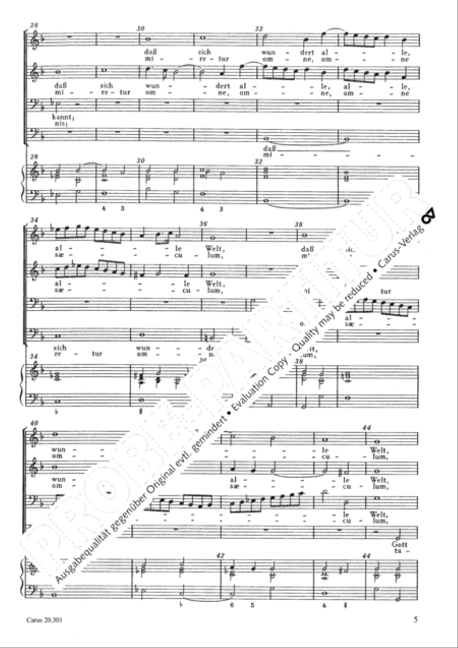 Now come, the nation's Saviour (Nun komm, der Heiden Heiland) Voice scores gallery preview page 6