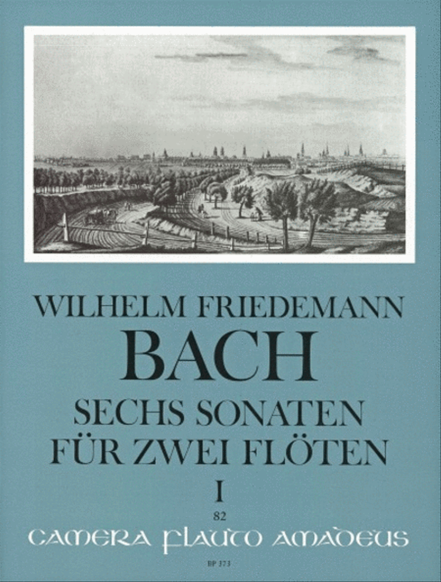 6 Sonatas Vol. 1 Flute Duet scores gallery preview page 1