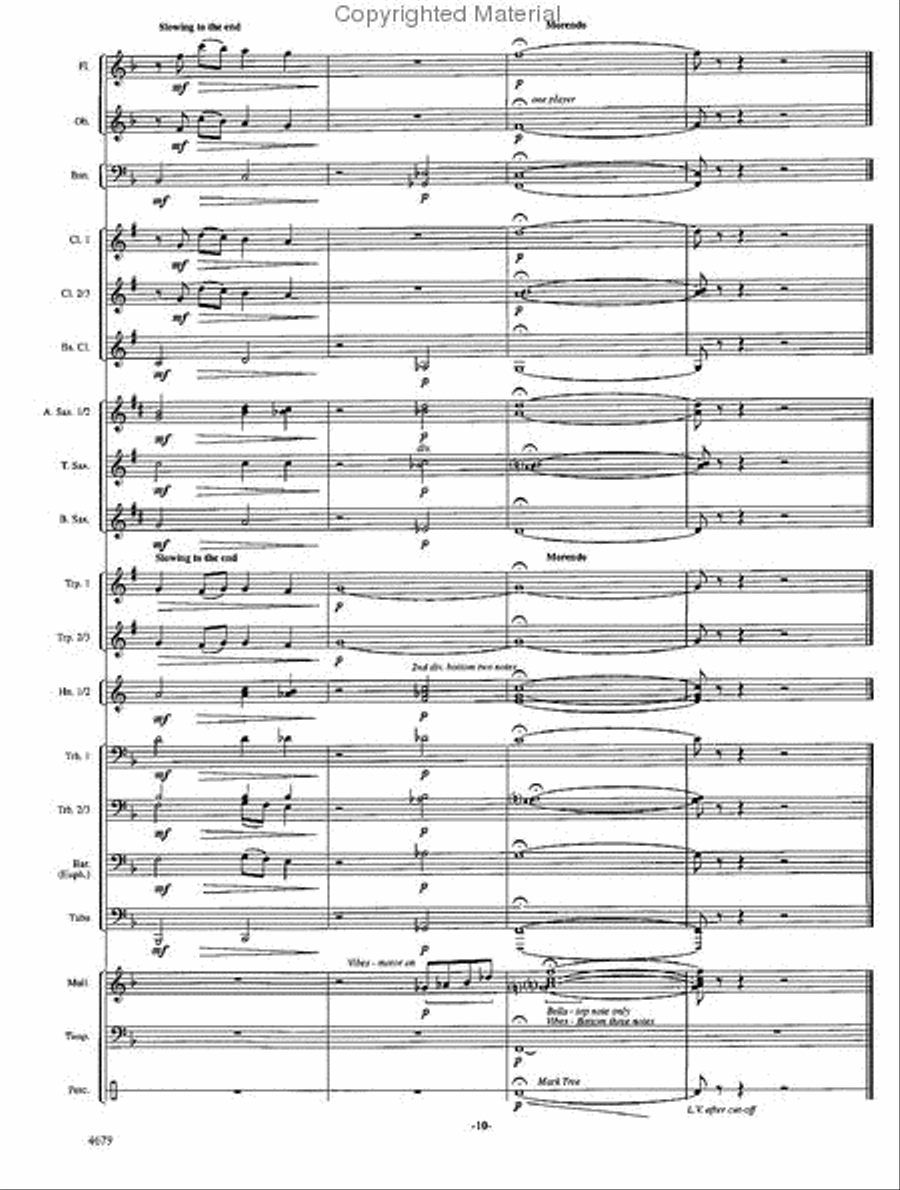 The Legend of Danny Boy Concert Band scores gallery preview page 8