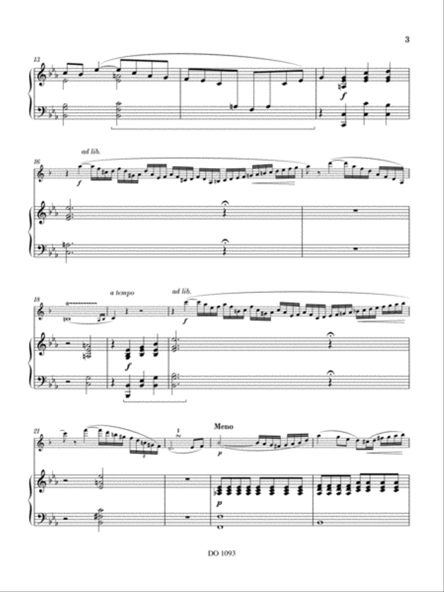Concertstück Clarinet Solo scores gallery preview page 3
