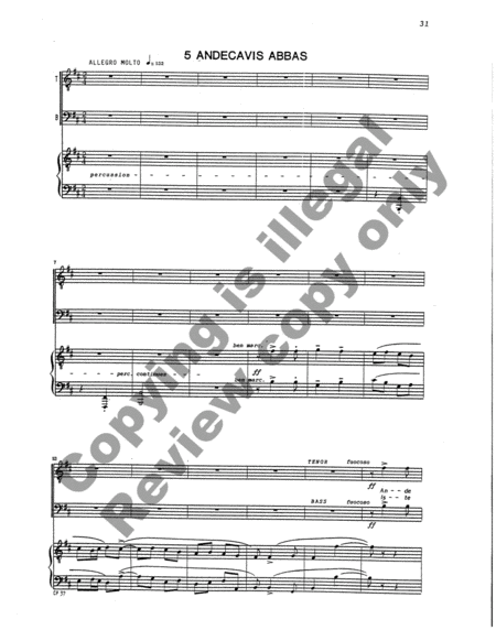 Cantata Rustica (Choral Score)