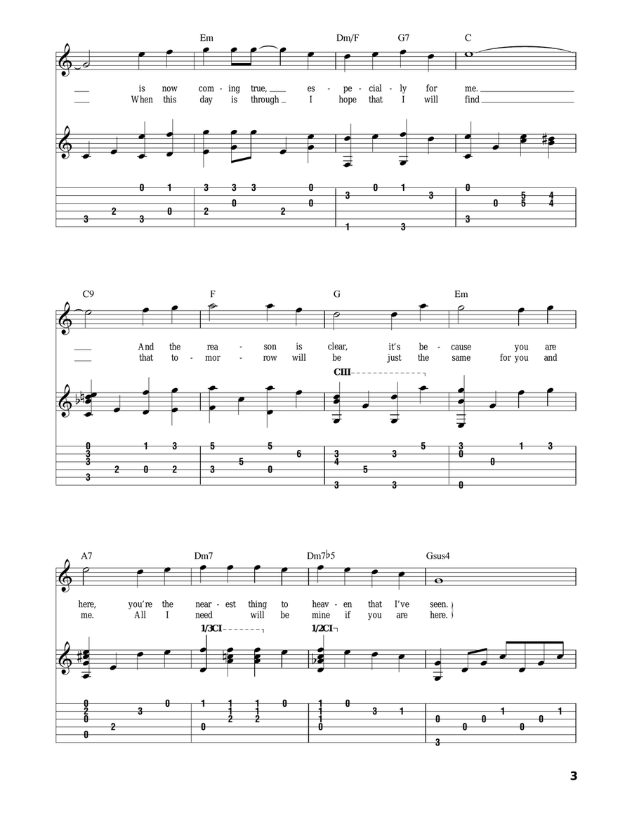 Top Of The World Acoustic Guitar scores gallery preview page 3