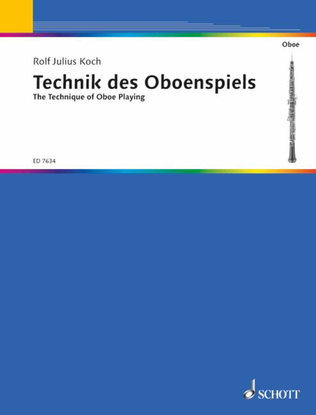 Book cover for The technique of oboe playing