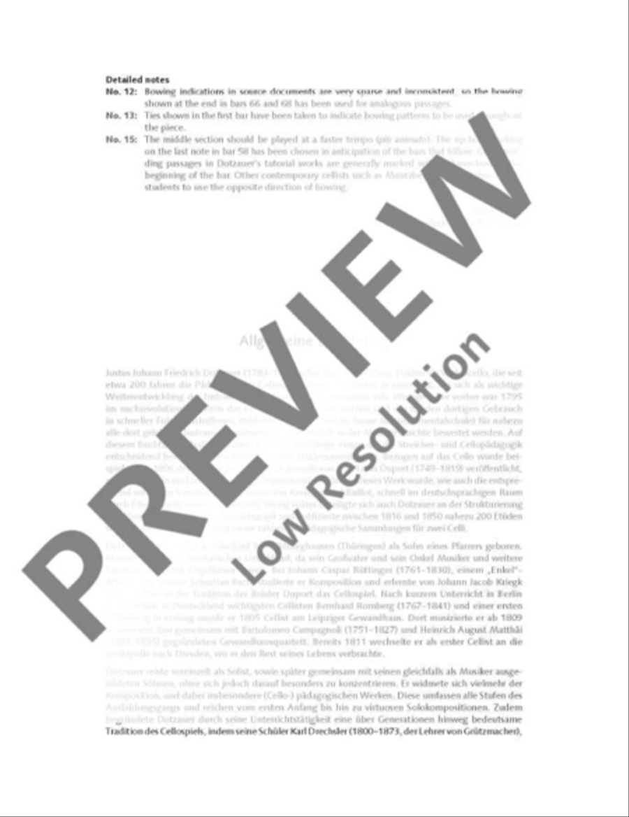 18 Progressive Exercises Cello scores gallery preview page 7