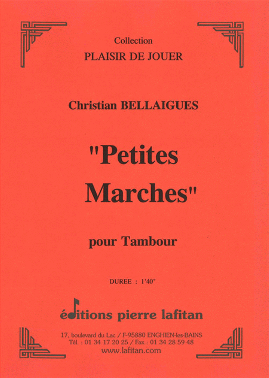 Petites Marches Percussion scores gallery preview page 1
