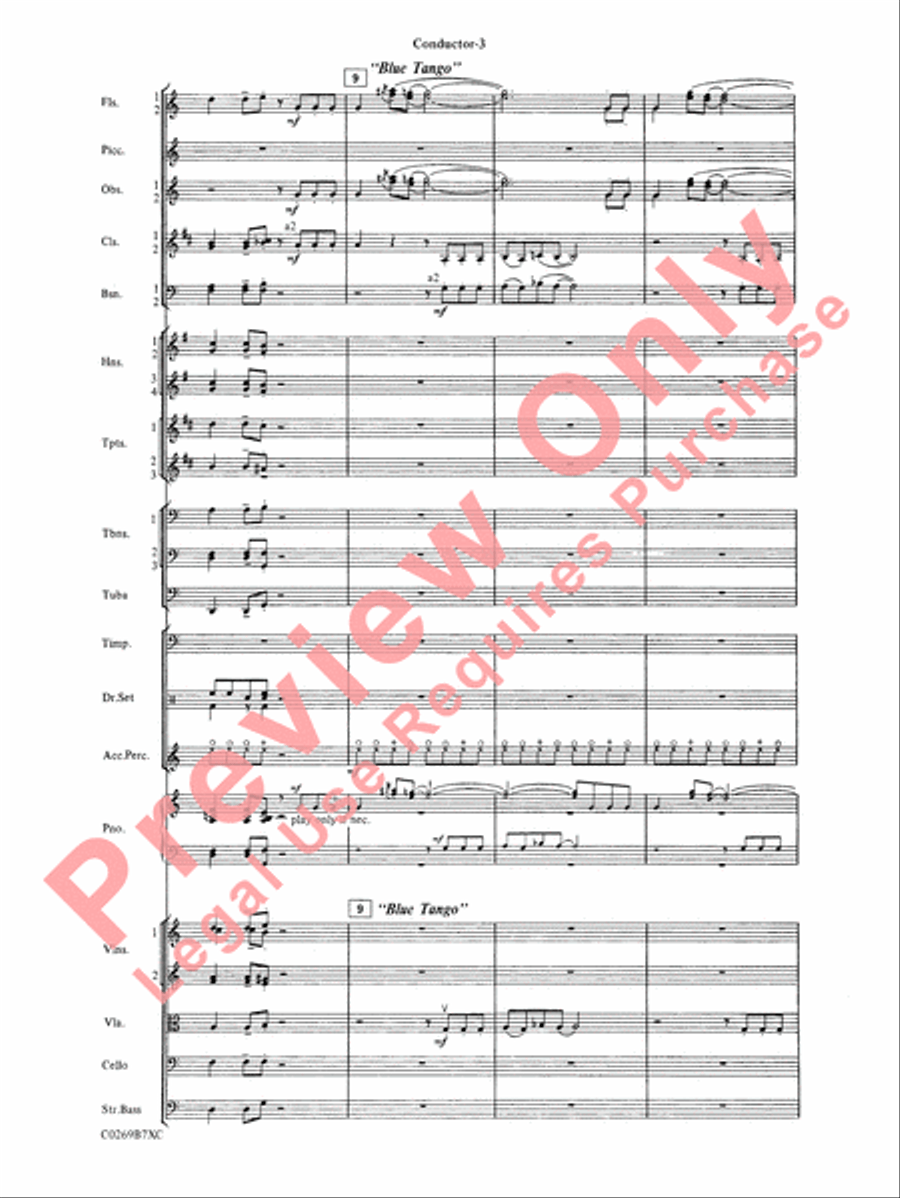 Leroy Anderson Favorites Leroy Anderson Favorites Full Orchestra scores gallery preview page 6