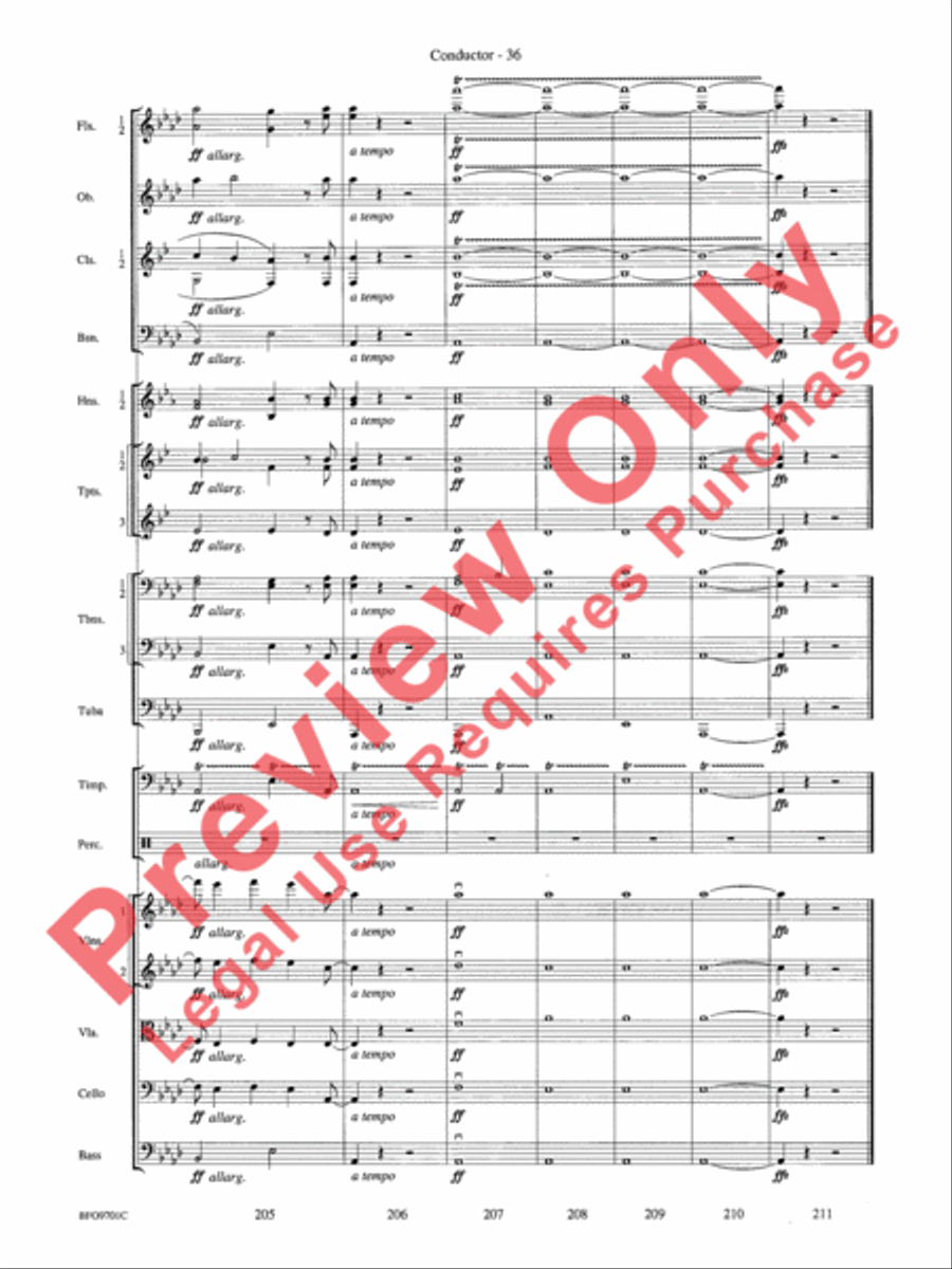 Finlandia Full Orchestra scores gallery preview page 39