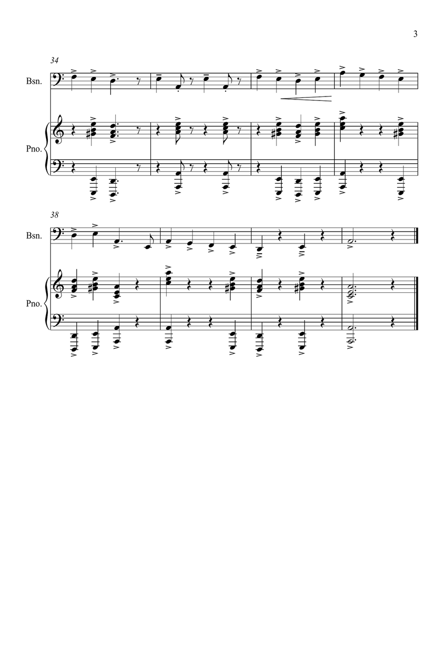 The Giant The Giant Bassoon scores gallery preview page 4