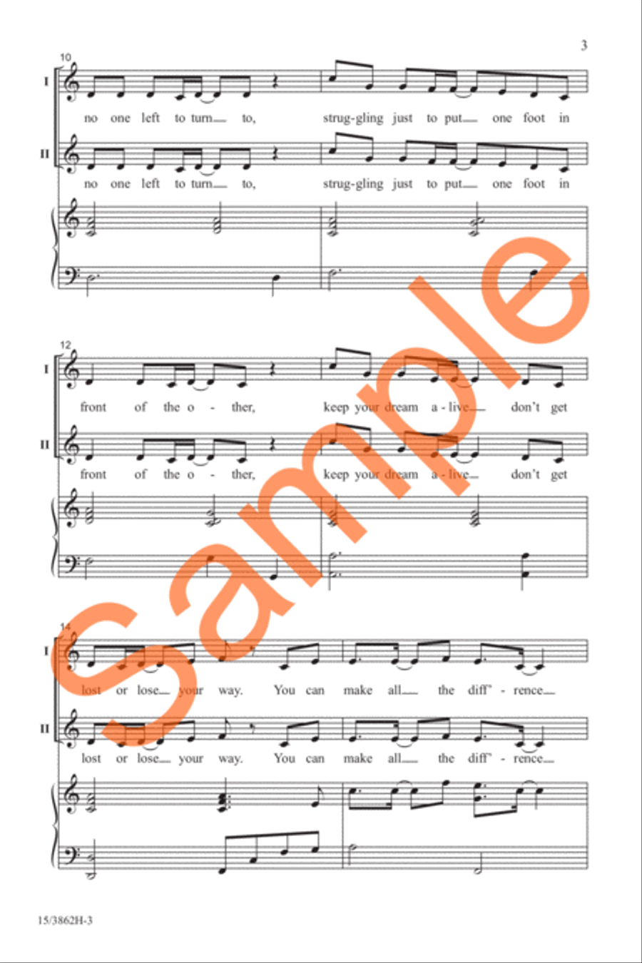 Make It Shine 2-Part scores gallery preview page 4